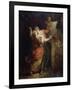 Oath to Love, Middle of the 18th Century-Jean Honoré Fragonard-Framed Giclee Print