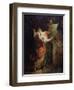 Oath to Love, Middle of the 18th Century-Jean Honoré Fragonard-Framed Giclee Print