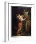 Oath to Love, Middle of the 18th Century-Jean Honoré Fragonard-Framed Giclee Print