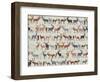 Oatmeal Spice Deer-Sharon Turner-Framed Art Print