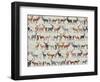 Oatmeal Spice Deer-Sharon Turner-Framed Art Print