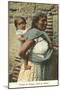 Oaxaca Woman Carrying Baby in Rebozo, Mexico-null-Mounted Art Print