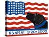 Obama-1-20-09-Stephen Huneck-Stretched Canvas