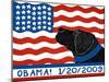 Obama-1-20-09-Stephen Huneck-Mounted Giclee Print