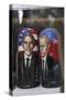 Obama and Putin Nesting Dolls in a Window in a Shop, Tallinn, Estonia-Dennis Brack-Stretched Canvas