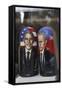 Obama and Putin Nesting Dolls in a Window in a Shop, Tallinn, Estonia-Dennis Brack-Framed Stretched Canvas