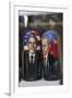 Obama and Putin Nesting Dolls in a Window in a Shop, Tallinn, Estonia-Dennis Brack-Framed Photographic Print