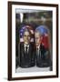 Obama and Putin Nesting Dolls in a Window in a Shop, Tallinn, Estonia-Dennis Brack-Framed Photographic Print