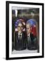 Obama and Putin Nesting Dolls in a Window in a Shop, Tallinn, Estonia-Dennis Brack-Framed Photographic Print