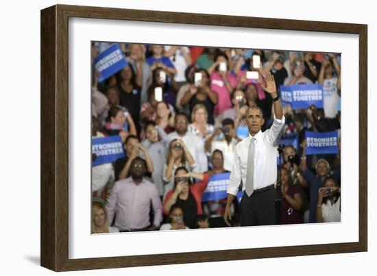 Obama Campaign 2016 Clinton-Phelan M Ebenhack-Framed Photographic Print