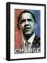 Obama: Change-Keith Mallett-Framed Giclee Print