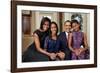 Obama Family Portrait, Dec. 11, 2011.-null-Framed Photo