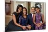 Obama Family Portrait, Dec. 11, 2011.-null-Mounted Photo