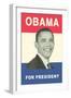 Obama for President Poster-null-Framed Art Print