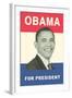 Obama for President Poster-null-Framed Art Print