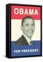 Obama for President Poster-null-Framed Stretched Canvas