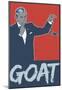 Obama - Goat POTUS-null-Mounted Poster