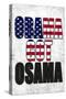 Obama Got Osama Art Poster Print-null-Stretched Canvas