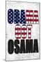 Obama Got Osama Art Poster Print-null-Mounted Poster