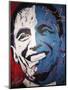 Obama Painting 001-Rock Demarco-Mounted Premium Giclee Print