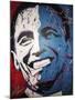 Obama Painting 001-Rock Demarco-Mounted Giclee Print