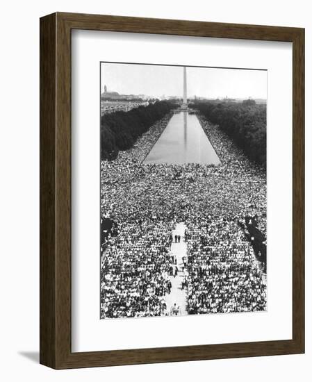 Obama's View-Associated Press-Framed Photographic Print