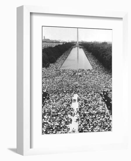 Obama's View-Associated Press-Framed Photographic Print