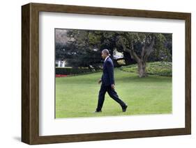 Obama-Jacquelyn Martin-Framed Photographic Print