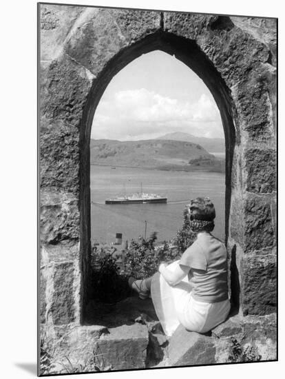 Oban Harbour-Fred Musto-Mounted Photographic Print