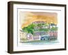 Oban Scotland Harbour-M. Bleichner-Framed Art Print