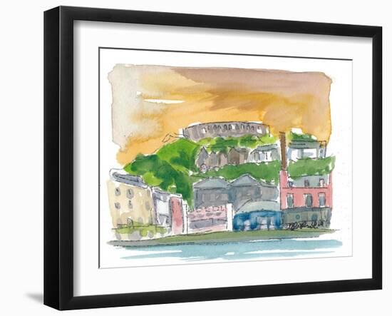 Oban Scotland Harbour-M. Bleichner-Framed Art Print