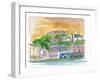 Oban Scotland Harbour-M. Bleichner-Framed Art Print