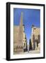 Obelisk, 25 Meters High in Front of Plyon 65 Meters Wide, Luxor Temple-Richard Maschmeyer-Framed Photographic Print