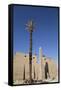 Obelisk, 25 Meters High in Front of Plyon 65 Meters Wide, Luxor Temple-Richard Maschmeyer-Framed Stretched Canvas