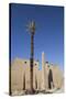 Obelisk, 25 Meters High in Front of Plyon 65 Meters Wide, Luxor Temple-Richard Maschmeyer-Stretched Canvas