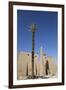 Obelisk, 25 Meters High in Front of Plyon 65 Meters Wide, Luxor Temple-Richard Maschmeyer-Framed Photographic Print