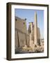 Obelisk and Pylon of Ramesses II, Luxor Temple, Luxor, Thebes, Egypt-Philip Craven-Framed Photographic Print