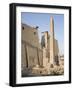 Obelisk and Pylon of Ramesses II, Luxor Temple, Luxor, Thebes, Egypt-Philip Craven-Framed Photographic Print