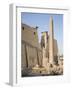 Obelisk and Pylon of Ramesses II, Luxor Temple, Luxor, Thebes, Egypt-Philip Craven-Framed Photographic Print