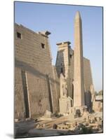 Obelisk and Pylon of Ramesses II, Luxor Temple, Luxor, Thebes, Egypt-Philip Craven-Mounted Photographic Print