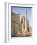 Obelisk and Pylon of Ramesses II, Luxor Temple, Luxor, Thebes, Egypt-Philip Craven-Framed Photographic Print