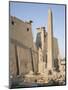 Obelisk and Pylon of Ramesses II, Luxor Temple, Luxor, Thebes, Egypt-Philip Craven-Mounted Photographic Print