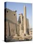 Obelisk and Pylon of Ramesses II, Luxor Temple, Luxor, Thebes, Egypt-Philip Craven-Stretched Canvas