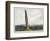'Obelisk at Forres', Moray, Scotland, 1821-William Daniell-Framed Giclee Print