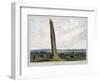 'Obelisk at Forres', Moray, Scotland, 1821-William Daniell-Framed Giclee Print