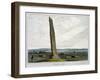 'Obelisk at Forres', Moray, Scotland, 1821-William Daniell-Framed Giclee Print