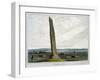 'Obelisk at Forres', Moray, Scotland, 1821-William Daniell-Framed Giclee Print