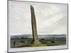 'Obelisk at Forres', Moray, Scotland, 1821-William Daniell-Mounted Giclee Print