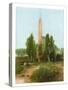 Obelisk at Heliopolis, Egypt, C1870-W Dickens-Stretched Canvas