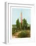 Obelisk at Heliopolis, Egypt, C1870-W Dickens-Framed Giclee Print